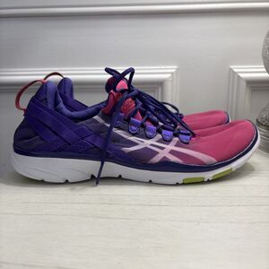 ASICS Gel Fit Sana Cross-Training Shoes – Purple/Hot Pink – Women’s Size 9